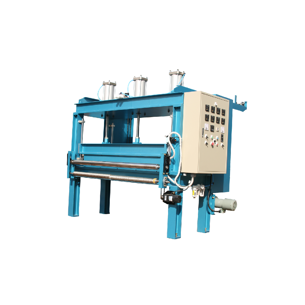 Korean Roller Embossing Machine Manufacturer, Press Embossing Machine (Air Pressure Type)